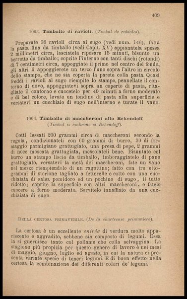 La gastronomia moderna : trattato generale della cucina, pasticceria, confettureria e credenza au uso degli alberghi, ristoratori e privati / di Giuseppe Sorbiatti