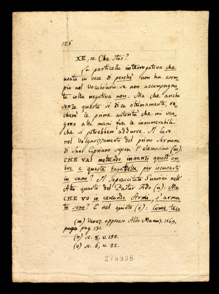 Annotazioni alle Canzoni, pubblicate a Bologna, presso Nobili, nel 1824