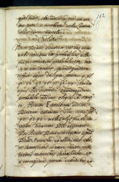 Vaticinia sive Prophetiae Abbatis Ioachimi (cc. 1r-16r); Declarationes dubiorum Libri Theatro Seraphico delle Stimmate (cc. 19r-124v)