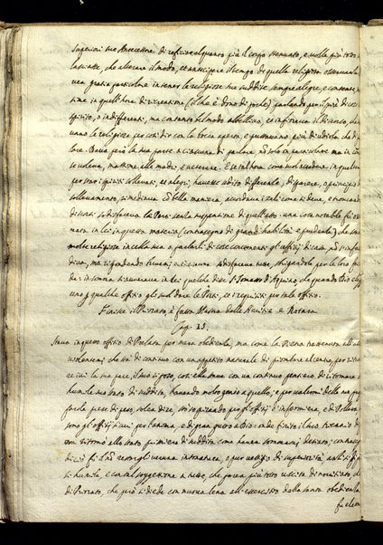 Alcune attioni, detti, e ammaestramenti del nostro glorioso Padre S. Filippo Neri [...] (cc. 1r-27r); Compendio della vita di S. Bonaventura Eremita [...] (cc. cc. 29r-53r); Breve relatione della vita, e morte della Molto R. Madre Suora Maria Cecilia [...] (cc. 56r-95v)