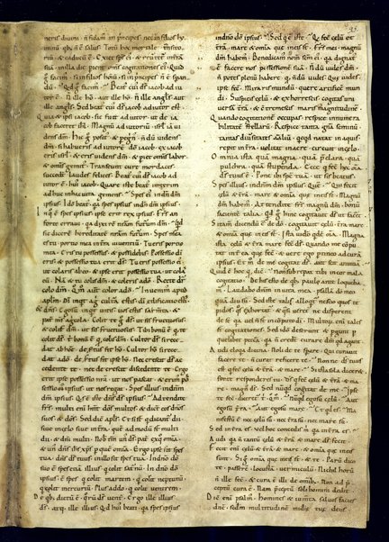 Liber de divinis officiis; Bibbia. Vecchio testamento. Genesi; Commentariorum in epistolam ad Galatas libri tres; Index aliquorum Evangeliorum; Passio Sanctorum martirum VII fratrum Dormencium in monte celeo non longe a civitate effesum. Maximianus, Malcus, Martinianus, Dionisius, Ihoannes, Saraphion et Constantinus; De doctrina christiana; Quadriginta Homiliarum in Evangelia; Enarrationes in Psalmos; Omelia di autore incerto sul testo del Vangelo "Verbum erat apud Deum et Deus erat verbum"; Decretum Beati Gregorii papae ad clericos, in basilica Beati Petri apostoli; Quadriginta Homeliarum in Evangelia