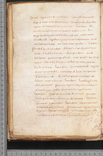 Litanie dei Santi; Epistola ad Sunniam et Fretelam; Origo prophetiae David regis psalmorum numero CL; Praefatio in librum psalmorum; Praefatio in librum psalmorum juxta hebraicam veritatem; De dictis beati Hieronimi ita excerptum est; Sermo de psalterio vel de litteris quae per diversorum capitula cognuscuntur; Sermo de psalterio; De psalmurum usu liber; Oratio; Orazioni varie