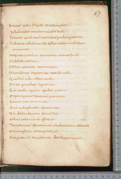 Canones de remediis peccatorum; Litanie dei santi; Exorcismus olei; Donazione del chrisma; Ordo unctio olei; Confessio; De psalmorum usu liber