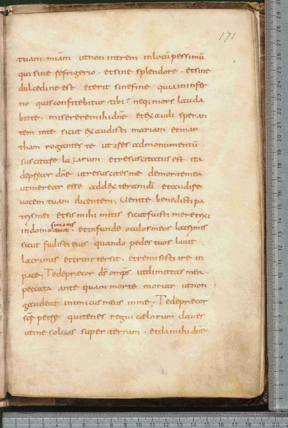 Canones de remediis peccatorum; Litanie dei santi; Exorcismus olei; Donazione del chrisma; Ordo unctio olei; Confessio; De psalmorum usu liber