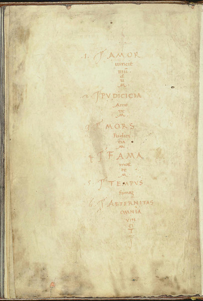 Il Canzoniere; Epistola a Clemente VI; I Trionfi; Rime adespote e anepigrafe