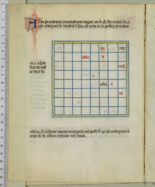 Tractatus de scacchis, de tabulis et de merellis