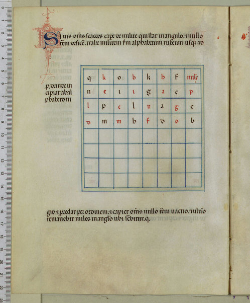 Tractatus de scacchis, de tabulis et de merellis