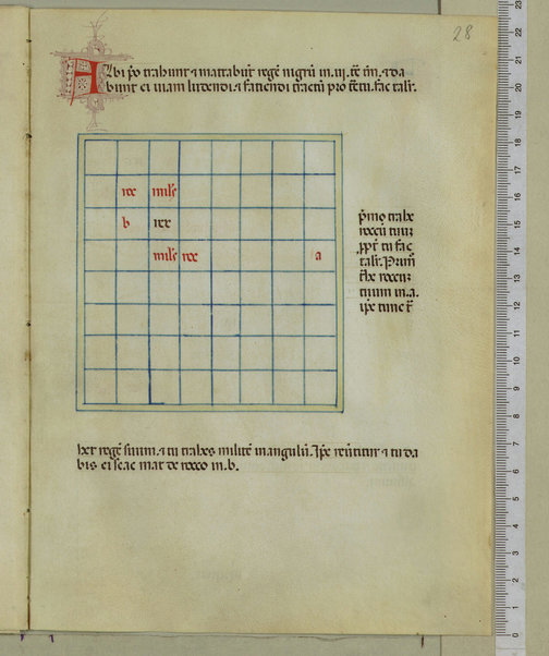 Tractatus de scacchis, de tabulis et de merellis