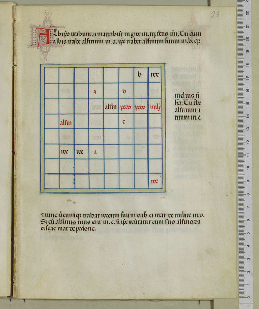 Tractatus de scacchis, de tabulis et de merellis