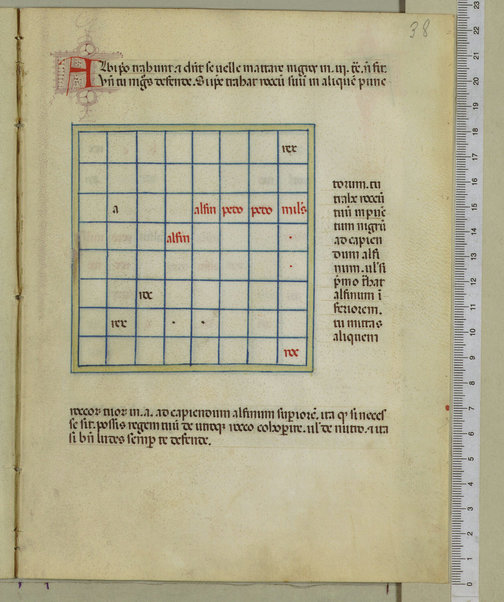 Tractatus de scacchis, de tabulis et de merellis