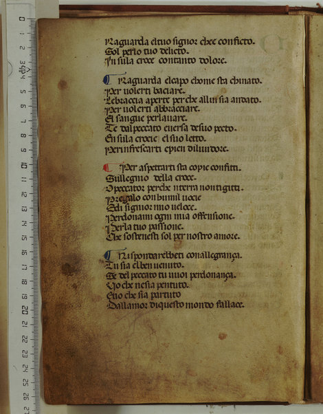 Laudario francescano; Libro di preghiere