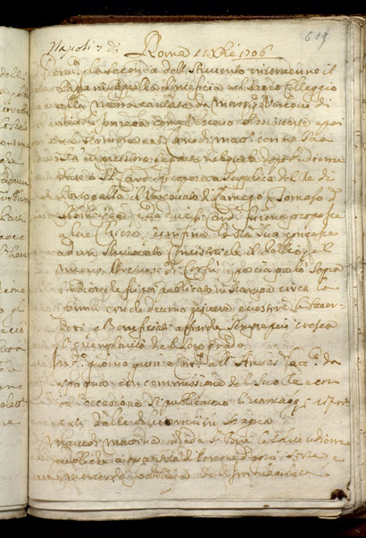 Avvisi di Roma. Relazioni diplomatiche al cardinale G. Marescotti. Vol. IV (1701-1707)