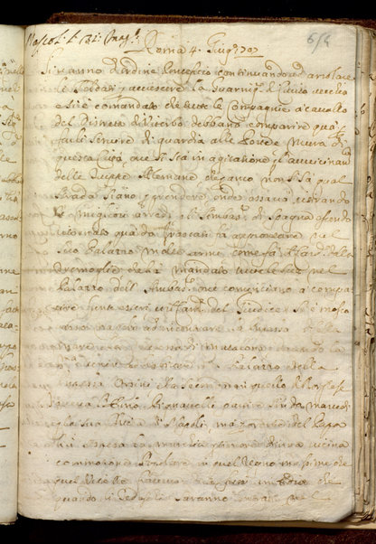 Avvisi di Roma. Relazioni diplomatiche al cardinale G. Marescotti. Vol. IV (1701-1707)