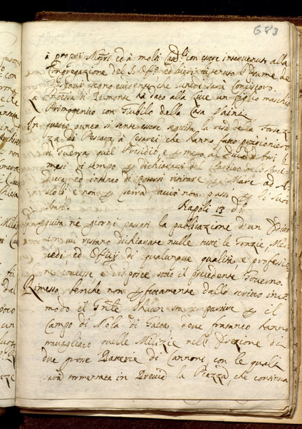 Avvisi di Roma. Relazioni diplomatiche al cardinale G. Marescotti. Vol. IV (1701-1707)