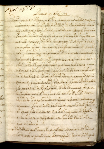 Avvisi di Roma. Relazioni diplomatiche al cardinale G. Marescotti. Vol. IV (1701-1707)