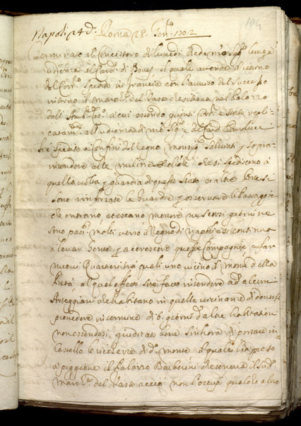 Avvisi di Roma. Relazioni diplomatiche al cardinale G. Marescotti. Vol. IV (1701-1707)