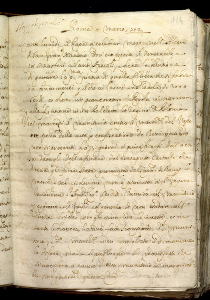 Avvisi di Roma. Relazioni diplomatiche al cardinale G. Marescotti. Vol. IV (1701-1707)