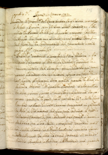 Avvisi di Roma. Relazioni diplomatiche al cardinale G. Marescotti. Vol. IV (1701-1707)