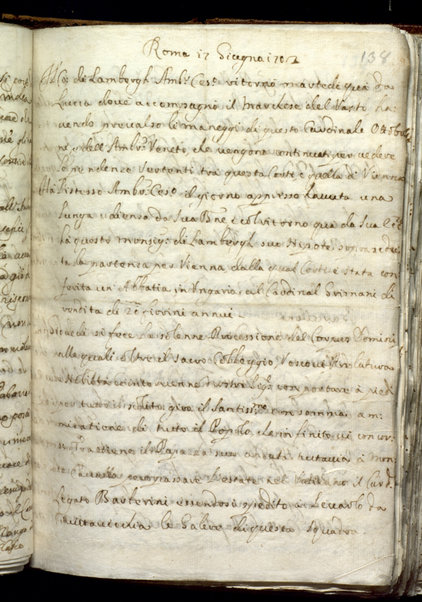 Avvisi di Roma. Relazioni diplomatiche al cardinale G. Marescotti. Vol. IV (1701-1707)