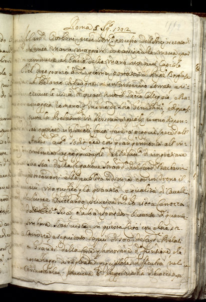 Avvisi di Roma. Relazioni diplomatiche al cardinale G. Marescotti. Vol. IV (1701-1707)