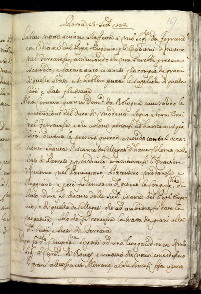 Avvisi di Roma. Relazioni diplomatiche al cardinale G. Marescotti. Vol. IV (1701-1707)