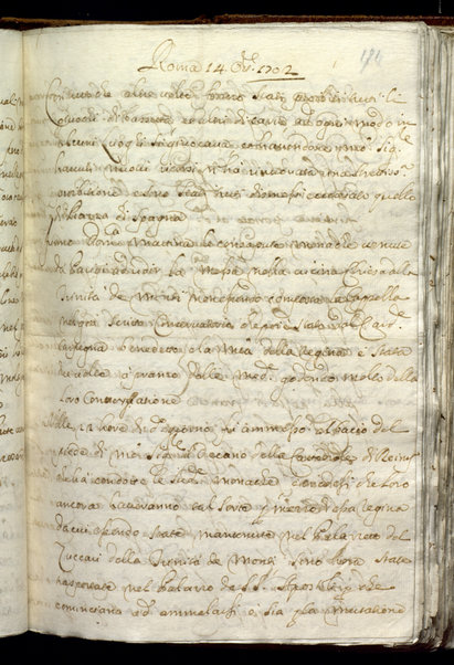 Avvisi di Roma. Relazioni diplomatiche al cardinale G. Marescotti. Vol. IV (1701-1707)