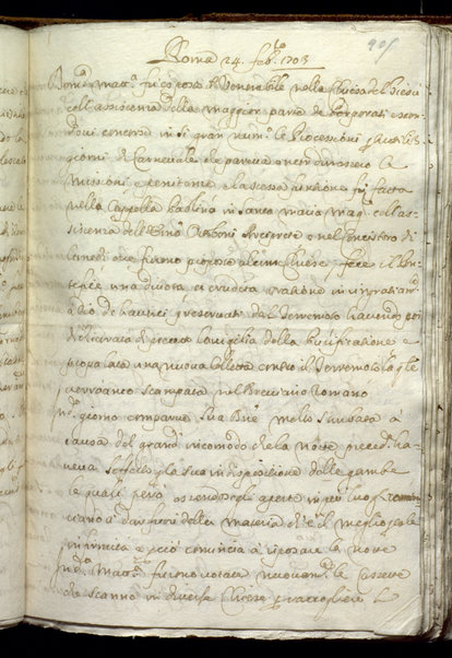 Avvisi di Roma. Relazioni diplomatiche al cardinale G. Marescotti. Vol. IV (1701-1707)