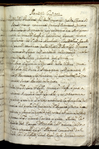 Avvisi di Roma. Relazioni diplomatiche al cardinale G. Marescotti. Vol. IV (1701-1707)