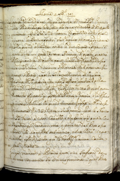 Avvisi di Roma. Relazioni diplomatiche al cardinale G. Marescotti. Vol. IV (1701-1707)