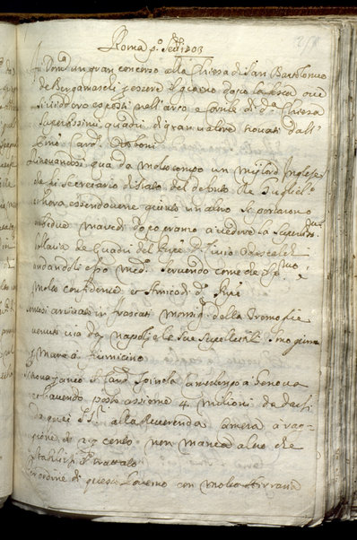 Avvisi di Roma. Relazioni diplomatiche al cardinale G. Marescotti. Vol. IV (1701-1707)