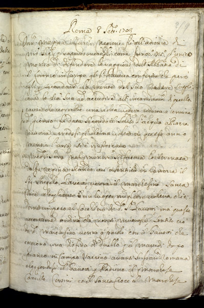 Avvisi di Roma. Relazioni diplomatiche al cardinale G. Marescotti. Vol. IV (1701-1707)