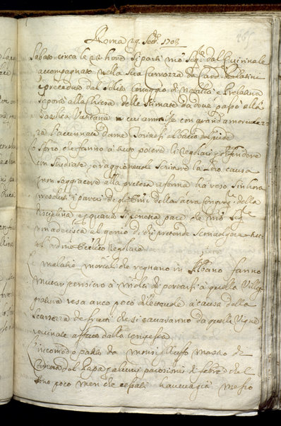 Avvisi di Roma. Relazioni diplomatiche al cardinale G. Marescotti. Vol. IV (1701-1707)