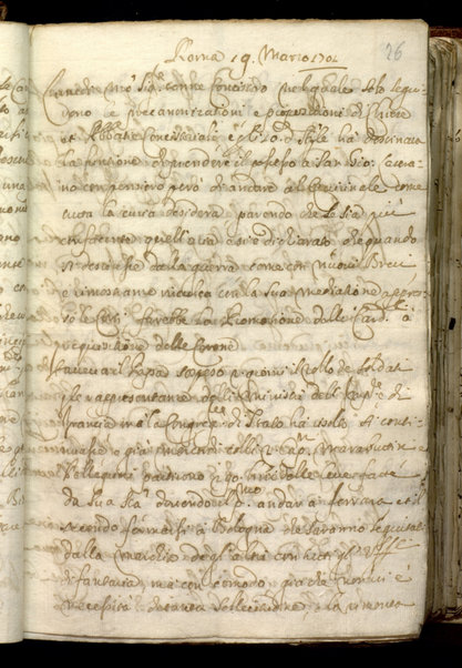 Avvisi di Roma. Relazioni diplomatiche al cardinale G. Marescotti. Vol. IV (1701-1707)