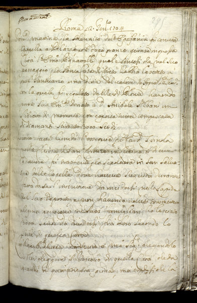 Avvisi di Roma. Relazioni diplomatiche al cardinale G. Marescotti. Vol. IV (1701-1707)