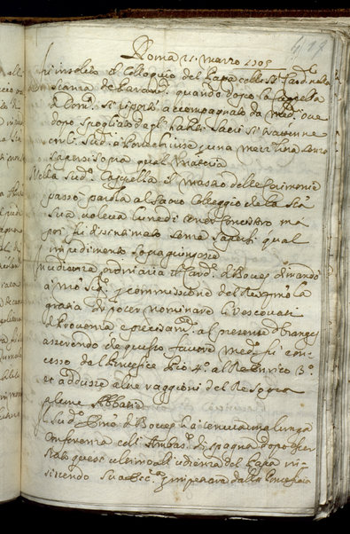 Avvisi di Roma. Relazioni diplomatiche al cardinale G. Marescotti. Vol. IV (1701-1707)