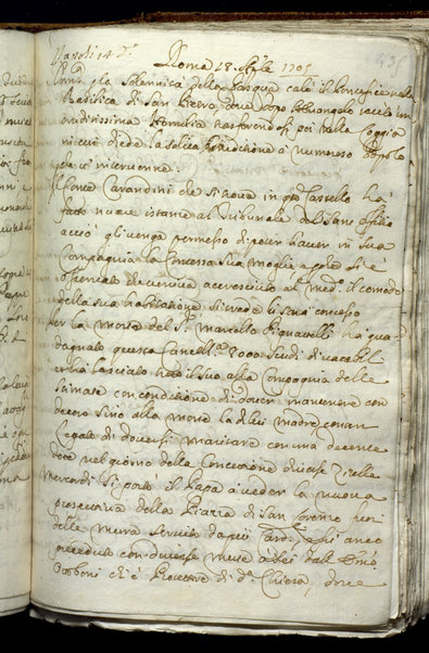 Avvisi di Roma. Relazioni diplomatiche al cardinale G. Marescotti. Vol. IV (1701-1707)