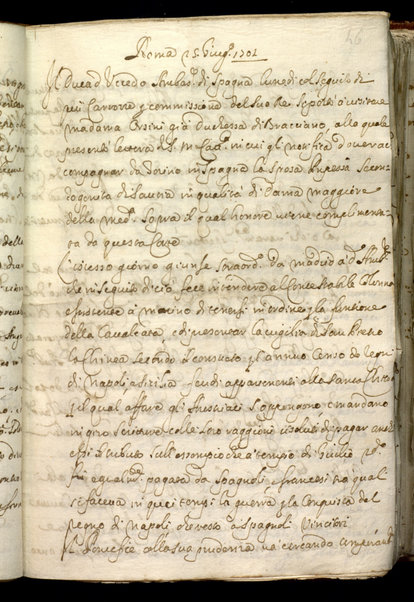 Avvisi di Roma. Relazioni diplomatiche al cardinale G. Marescotti. Vol. IV (1701-1707)