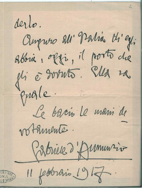 Lettera con busta