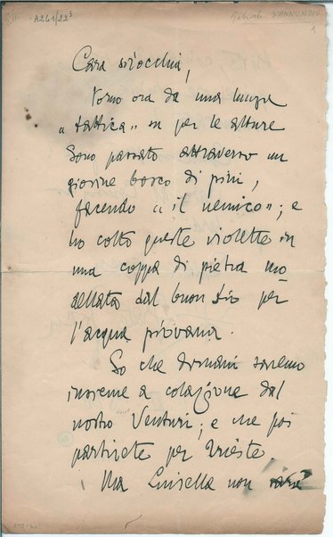 Lettera con busta