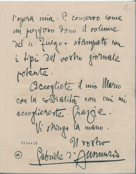 Lettera con busta