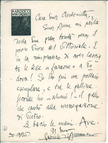 Lettera con busta