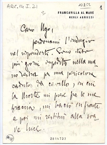 Lettera con busta