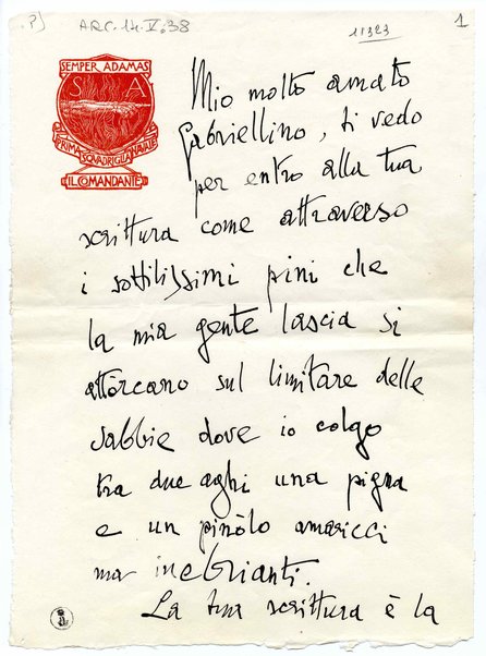 Lettera con busta