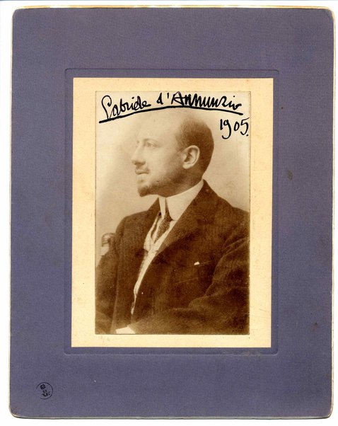 Fotografia di Gabriele D'Annunzio