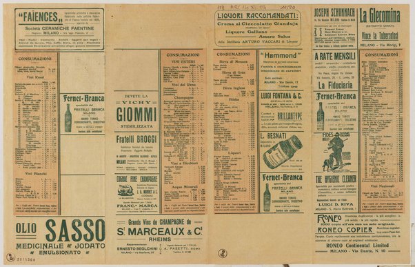 Opuscolo pubblicitario