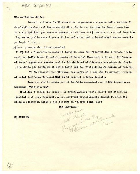 Copia di lettera