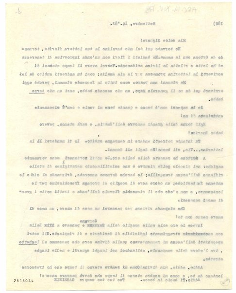 Copia di lettera