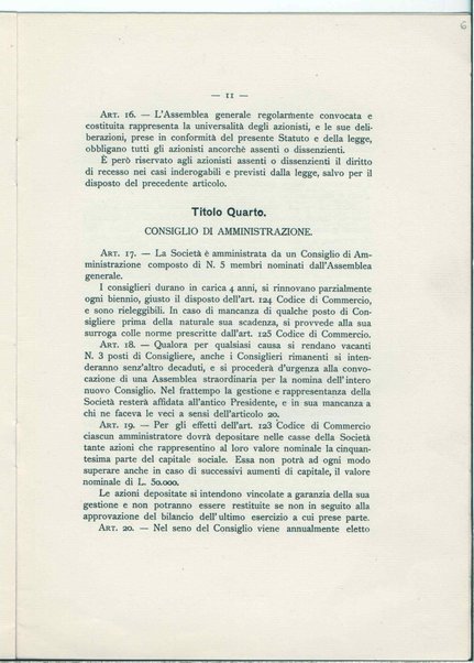 Statuto dell'Istituto Nazionale per l'edizione le opere di Gabriele D'Annunzio