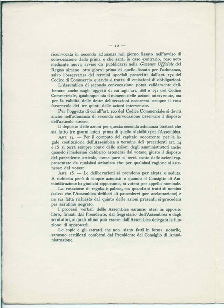 Statuto dell'Istituto Nazionale per l'edizione le opere di Gabriele D'Annunzio