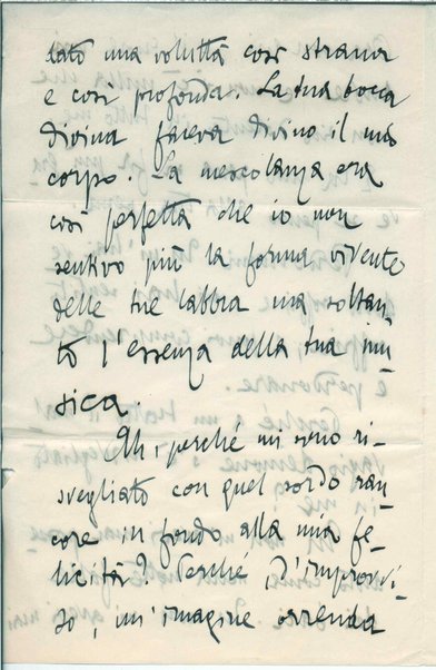 Lettera con busta. Sigillo in ceralacca